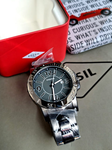 Fossil BQ1021 Gents Watch Black Casing 45mm Watch